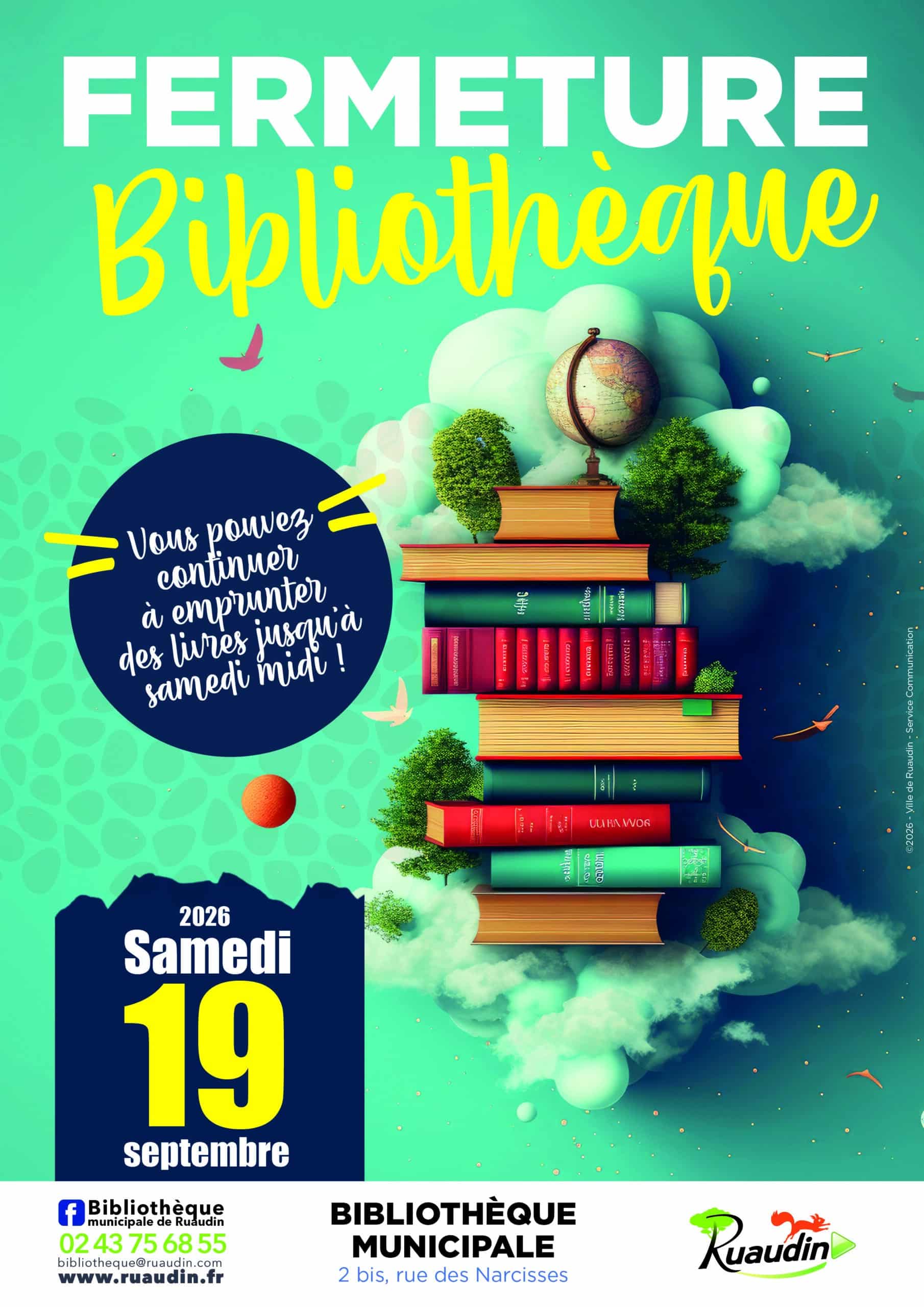 2026-09_Bibliothèque - Fermeture septembre 2026